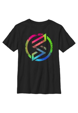 MARVEL MRSW RAINBOW EMBLEM UNISEX - T-shirt z nadrukiem