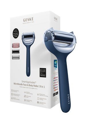 MICRONEEDLE FACE BODY ROLLER | 9 IN 1 - Skincare tool - midnight