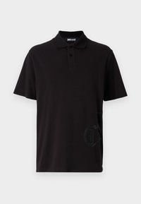 LOGO INJECTION SIDE - Polo krekls - black