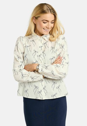 Cămașă - creme bow