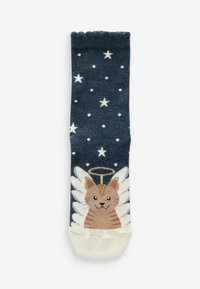 Next CHRISTMAS PATTERN 4 PACK.  REGULAR FIT - Strømper - nativity cats