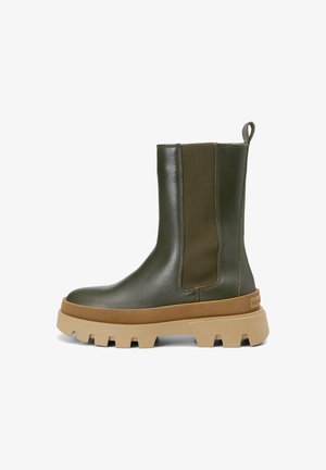 Marc O'Polo, Bottines à plateau - green