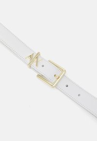 Armani Exchange TONGUE BELT - Öv - optical white