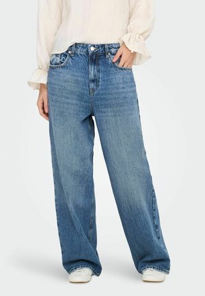English
NIEDRIGE TAILLE BAGGY FIT 
 - Baggy džíny - medium blue denim