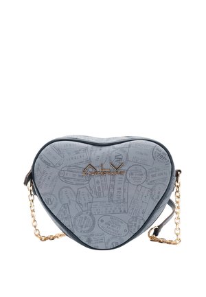 A SPALLA - Borsa a tracolla - denim passport