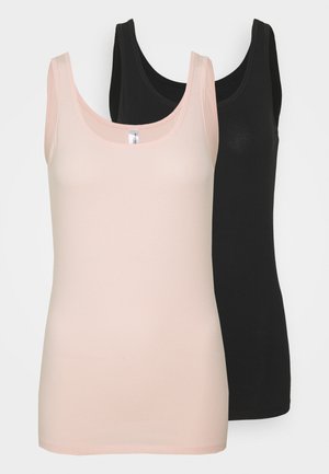 2 PACK - Maglietta intima - black