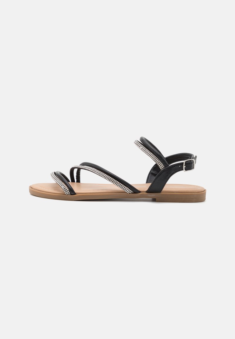 Anna Field Wide Fit Sandále - black