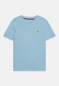 Tommy Hilfiger TEE UNISEX 2 PACK - Pamata T-krekls - white/well water blue