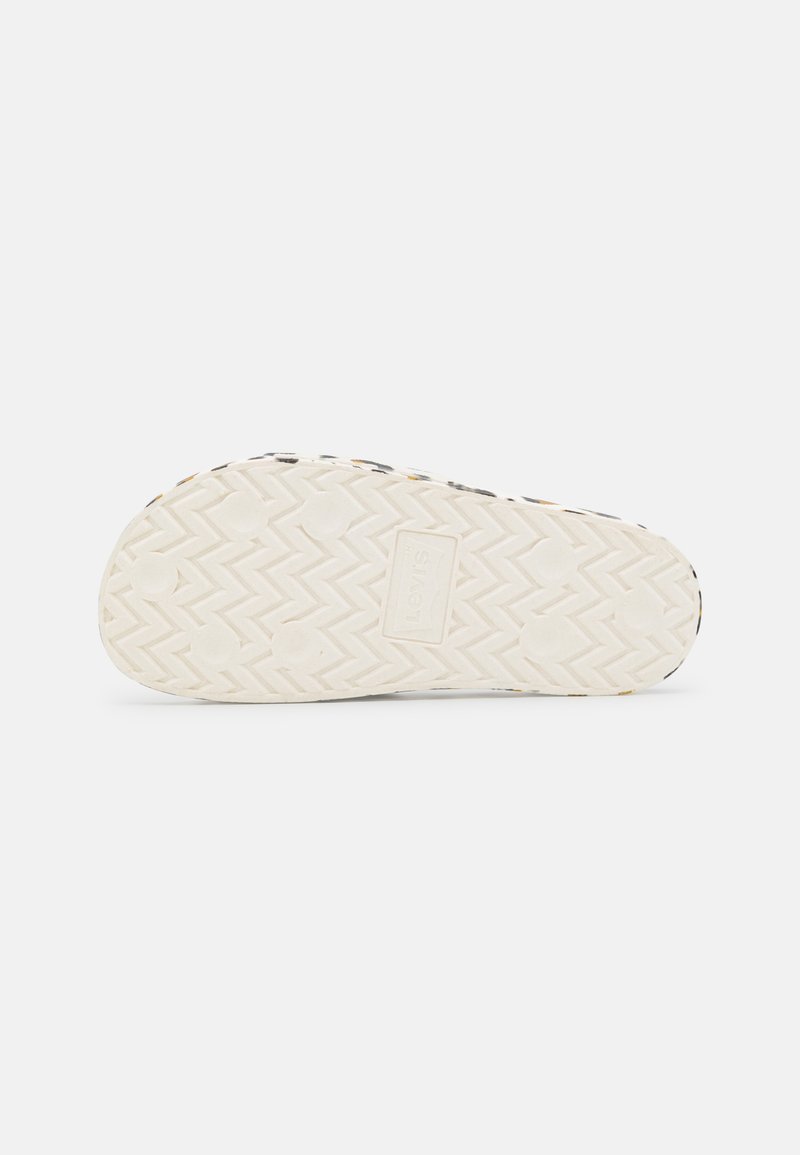 Damen Zehentrenner | Levi's® JUNE STAMP Pantolette flach offwhite - CY14436 Damen Zehentrenner | Levi's® JUNE STAMP Pantolette flach offwhite - CY14436