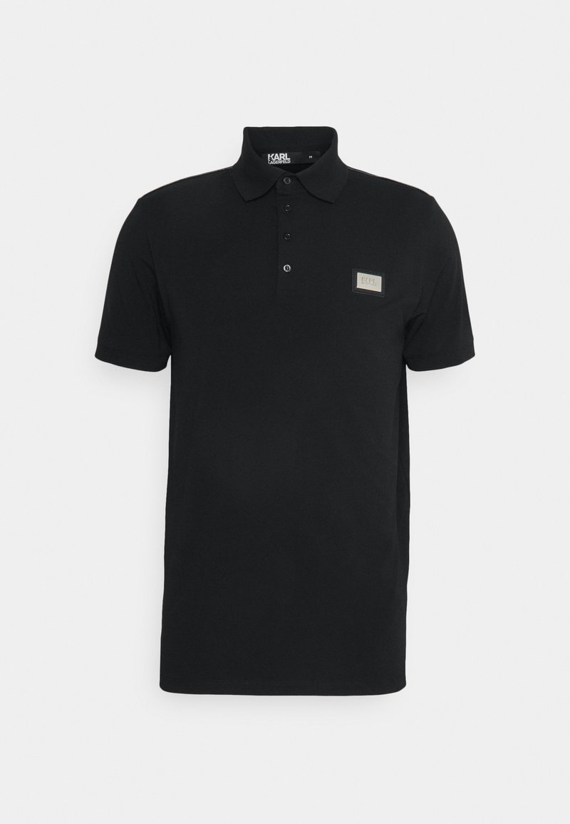 Herren T-Shirts basic | KARL LAGERFELD Poloshirt black/schwarz - IE90248 Herren T-Shirts basic | KARL LAGERFELD Poloshirt black/schwarz - IE90248