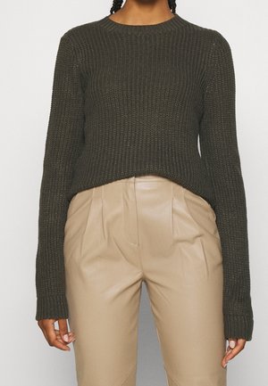 Strickpullover - green