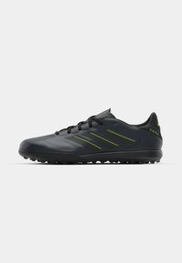 adidas Performance COPA PURE III LEAGUE TF - Turf football boots - core black/dgh solid grey/lucid lemon