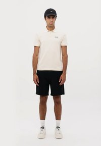 EA7 Emporio Armani TRAIN CORE - Polokošeľa - white/gray