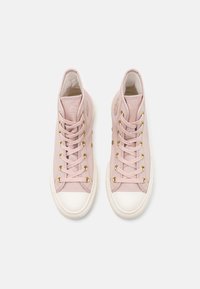 Converse CHUCK TAYLOR ALL STAR LIFT PLATFORM TAILORED LINES - Zapatillas altas - flush stone/egret/gold