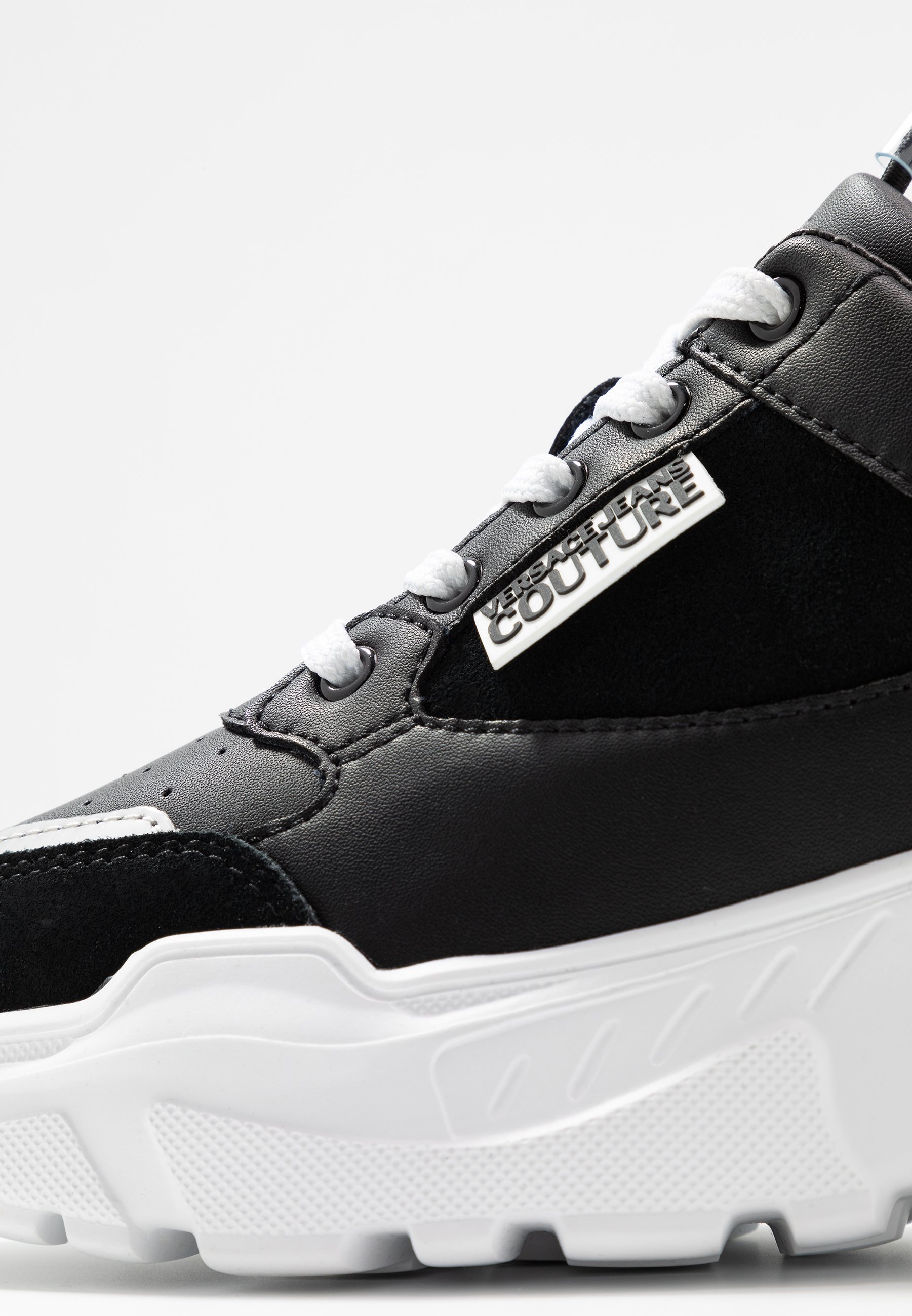Versace Jeans Couture Baskets basses neronoir ZALANDO.FR Versus Versace Homme Basket Nero: : Chaussures et Sacs