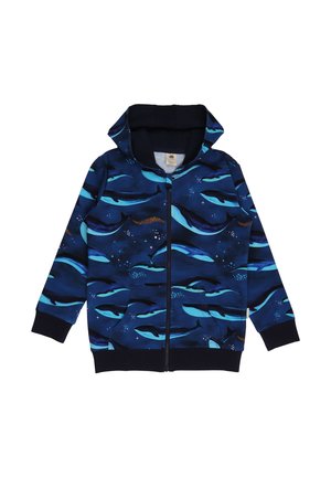 WHALEYS SONGS - Zip-up sweatshirt - dark blue