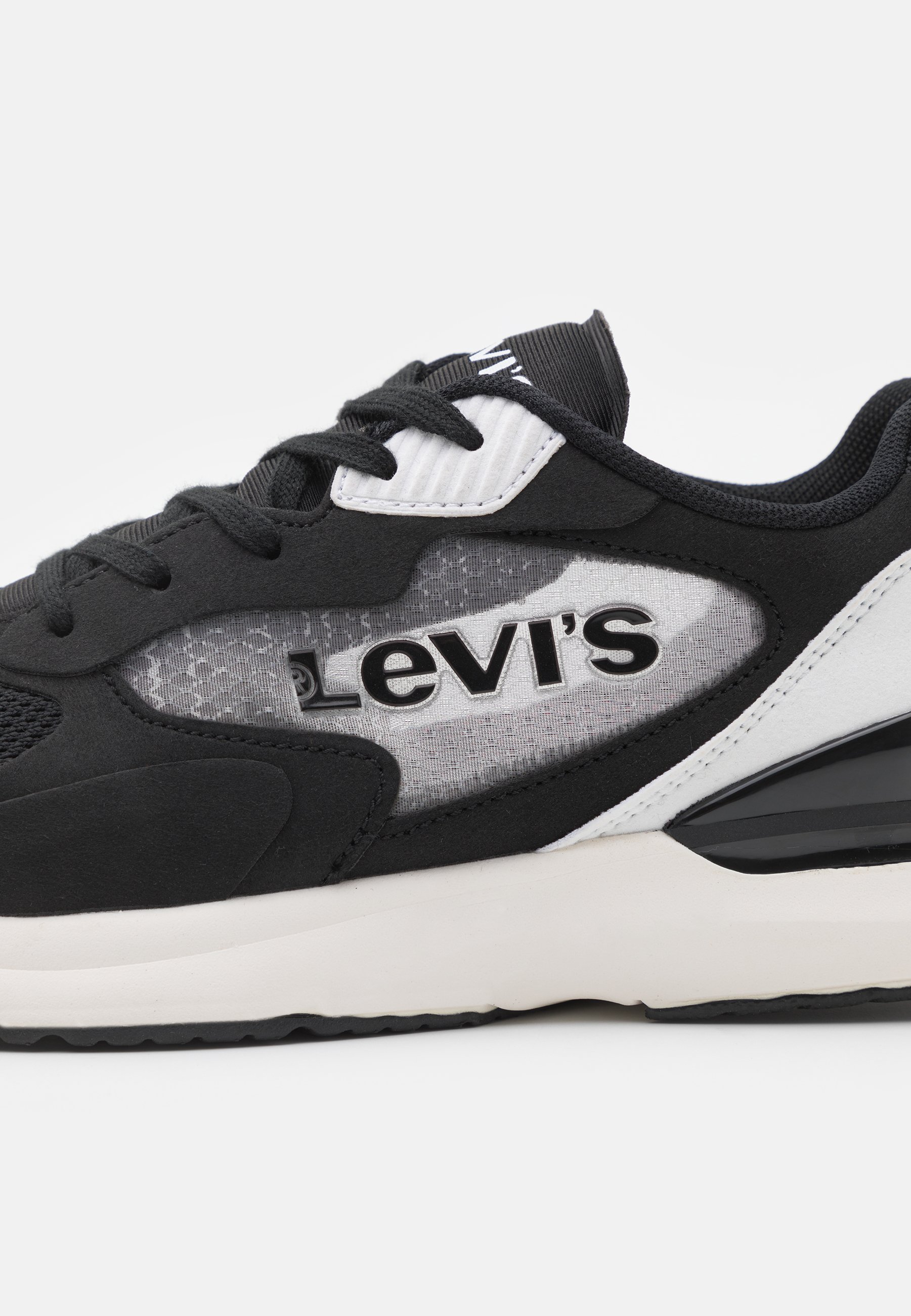Levi's® FAST - Sneakers laag - black/white/Zwart - Zalando.nl