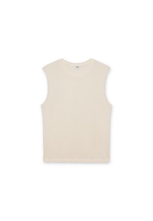 INSIDE, CAMISETA BÁSICA SIN MANGAS - Top - beige