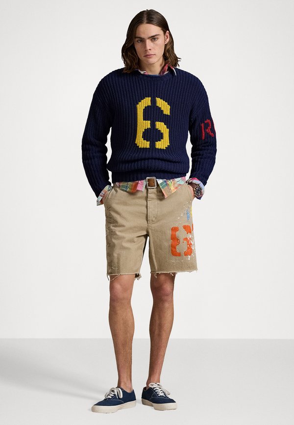 RUSTIC TWILL FLAT FRONT SHORT - Shorts - khaki hill2