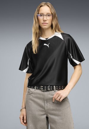 Puma, STREET RELAXED JERSEY - T-Shirt sport - puma black