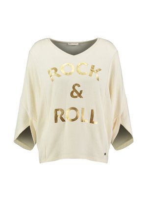 ROCK ROUND - Strickpullover - offwhite mel
