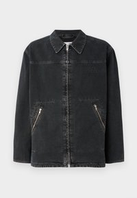 UNISEX - Denim jacket - black