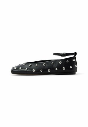 Bailarinas con hebilla - black