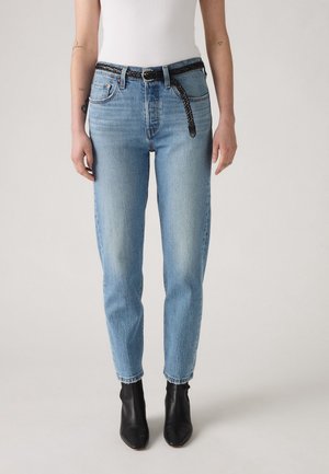 Jean droit - light-blue denim