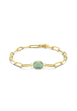 GEOMETRIC GEMSTONE JADE - Armband - gold-coloured