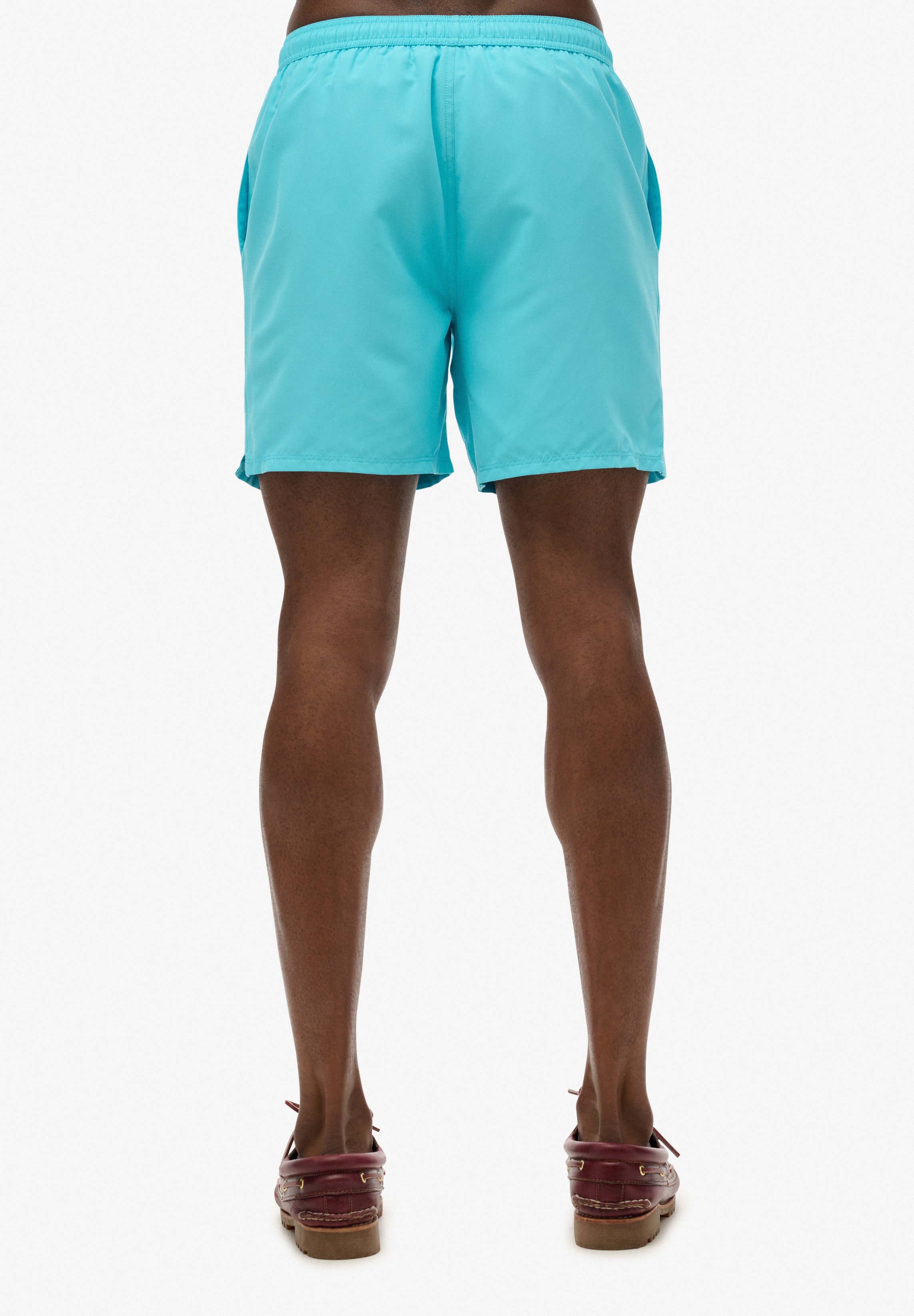 Short De Bain Superdry Essential 16 Pour Homme - Bleu Marine, Taille élastique, Matériaux Recyclés