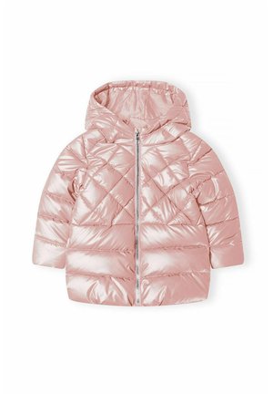 HOODED PUFFER - Zimná bunda - light pink