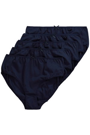 Ulla Popken LOT DE 5 UNIES JUSQU'À LA TAILLE  - Nohavičky/Slipy - black