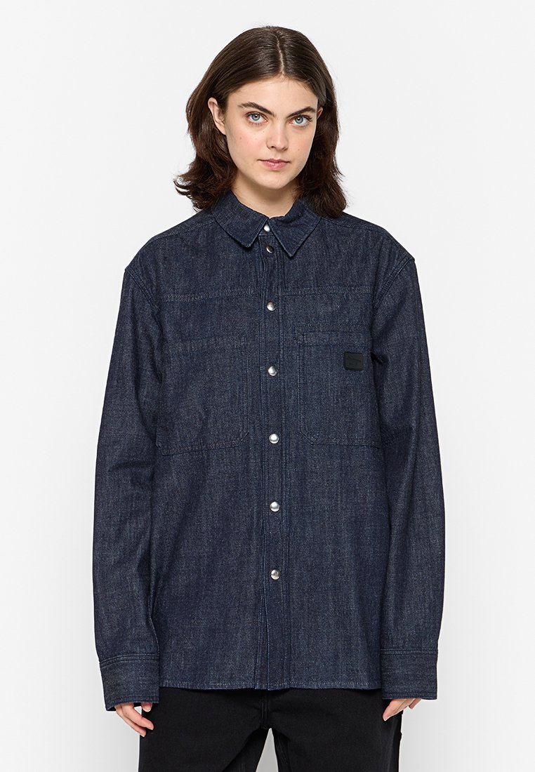 Café Kitsuné Overhemd blauw