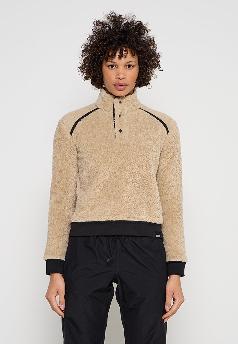Colmar Fleece trui beige Colmar Fleece trui beige