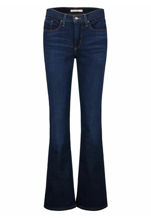 Vaqueros a campana - dark-blue denim