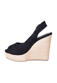 Sandali Hush Puppies Ellie Per Donna - Zeppa, Slingback In Pelle, Comodi Ed Eleganti - Foto 3