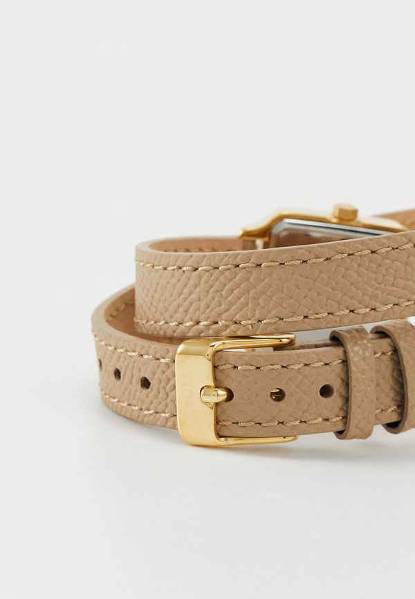 GRACIEUSE PETITE WATCH DOUBLE - Watch - rugby tan2