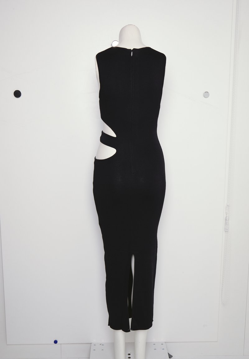 Damen Freizeitkleider | Mossman SOLITUDE CUT OUT DRESS Strickkleid black/schwarz - EW70570 Damen Freizeitkleider | Mossman SOLITUDE CUT OUT DRESS Strickkleid black/schwarz - EW70570