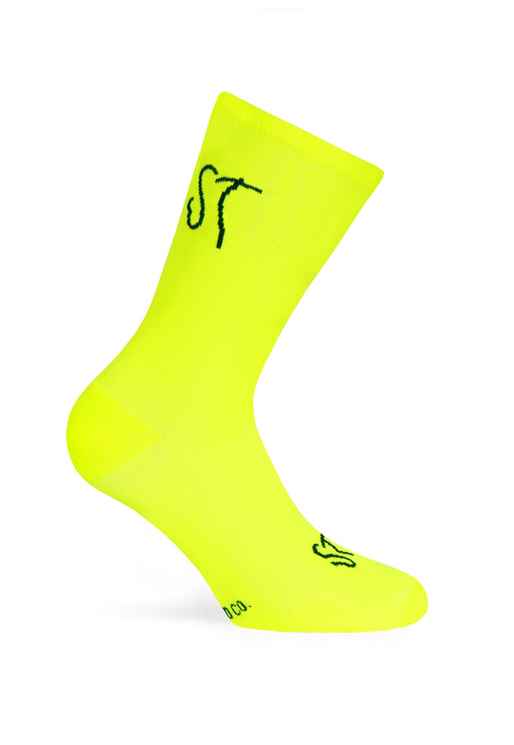 Pacific and Co STAY FAST UNISEX Calze neon yellow/giallo fluo