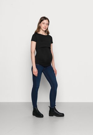 NURSING 2er PACK - Basic T-shirt - Jednoduché tričko - dark blue/black