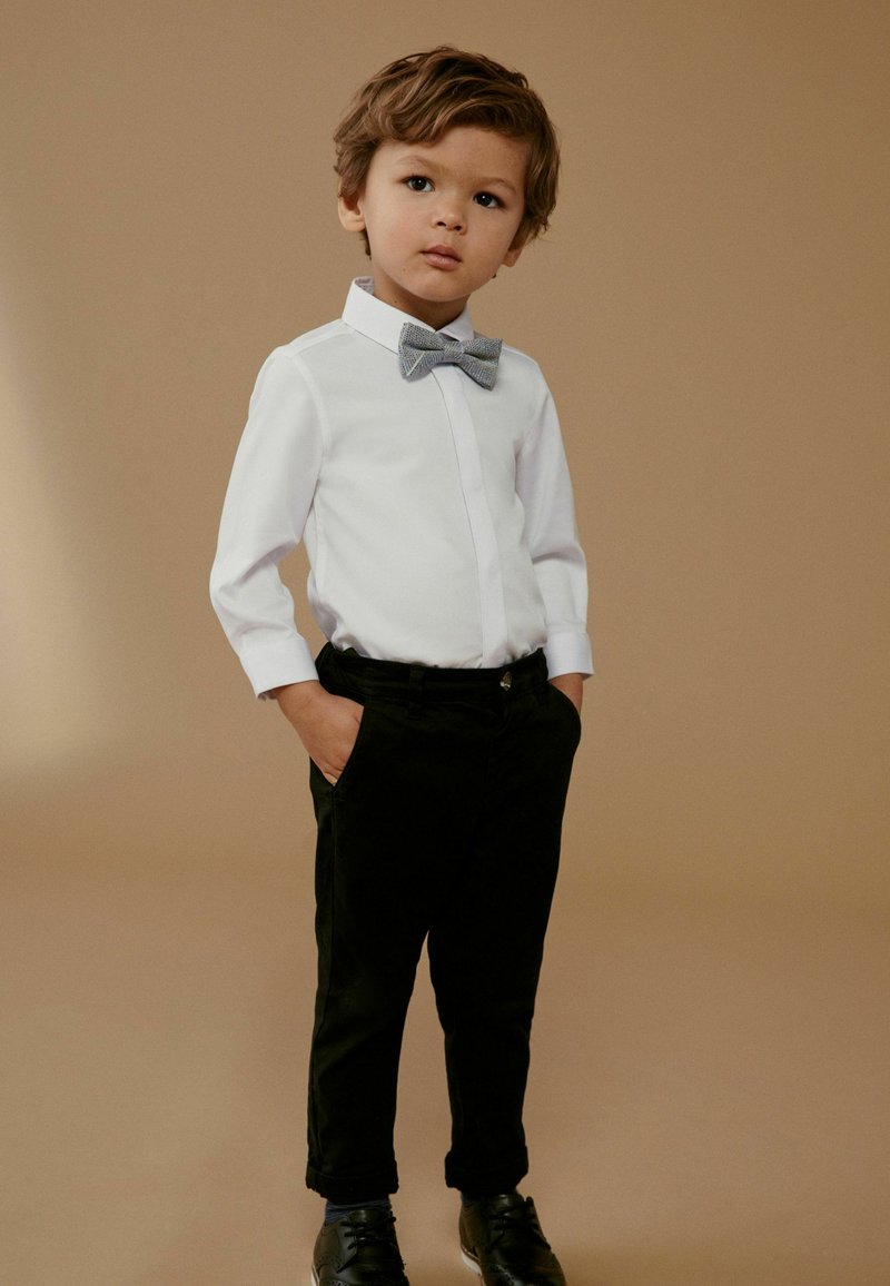 Next LONG SLEEVE AND BOW TIE SET - Skjorta - white