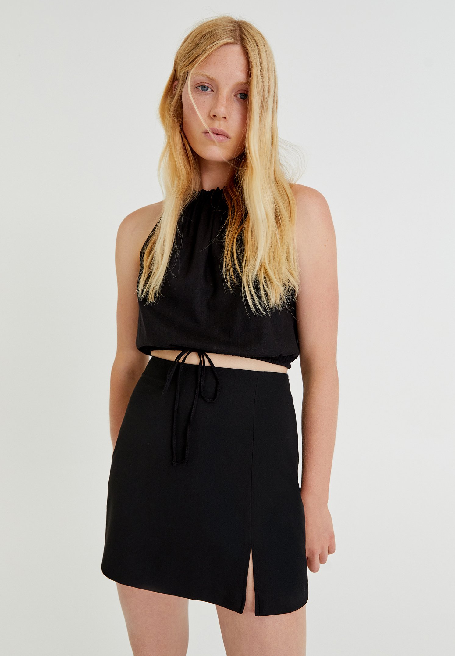 j crew feather skirt