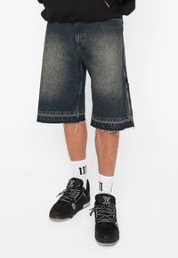 BAGGY JORKS  - Shorts vaqueros - dark vintage