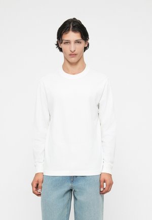 TEE - Top s dlhým rukávom - white