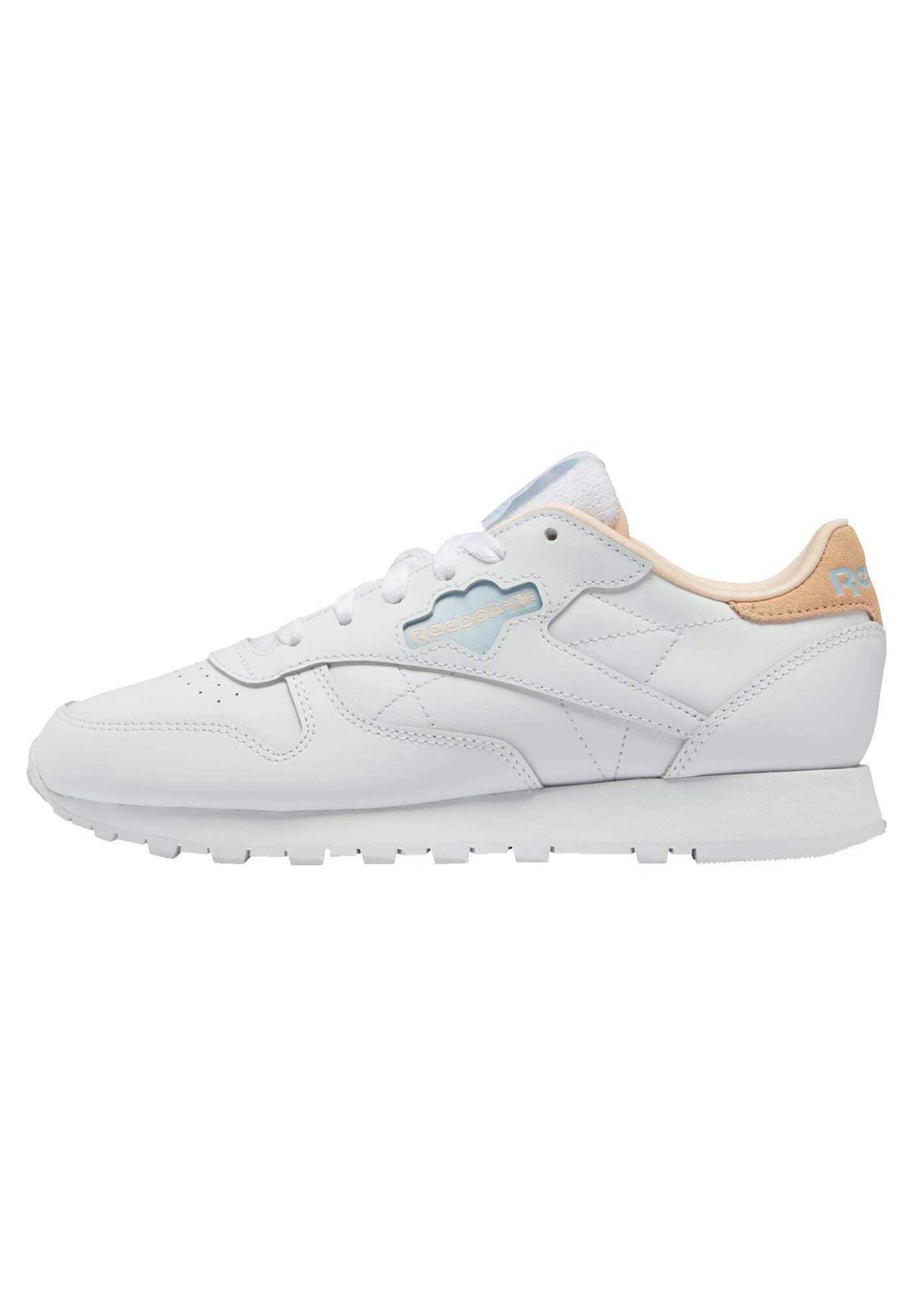 fort kassette miles Reebok Classic CLASSIC - Trainers - cloud white/blue pearl/aura  orange/white - Zalando.de