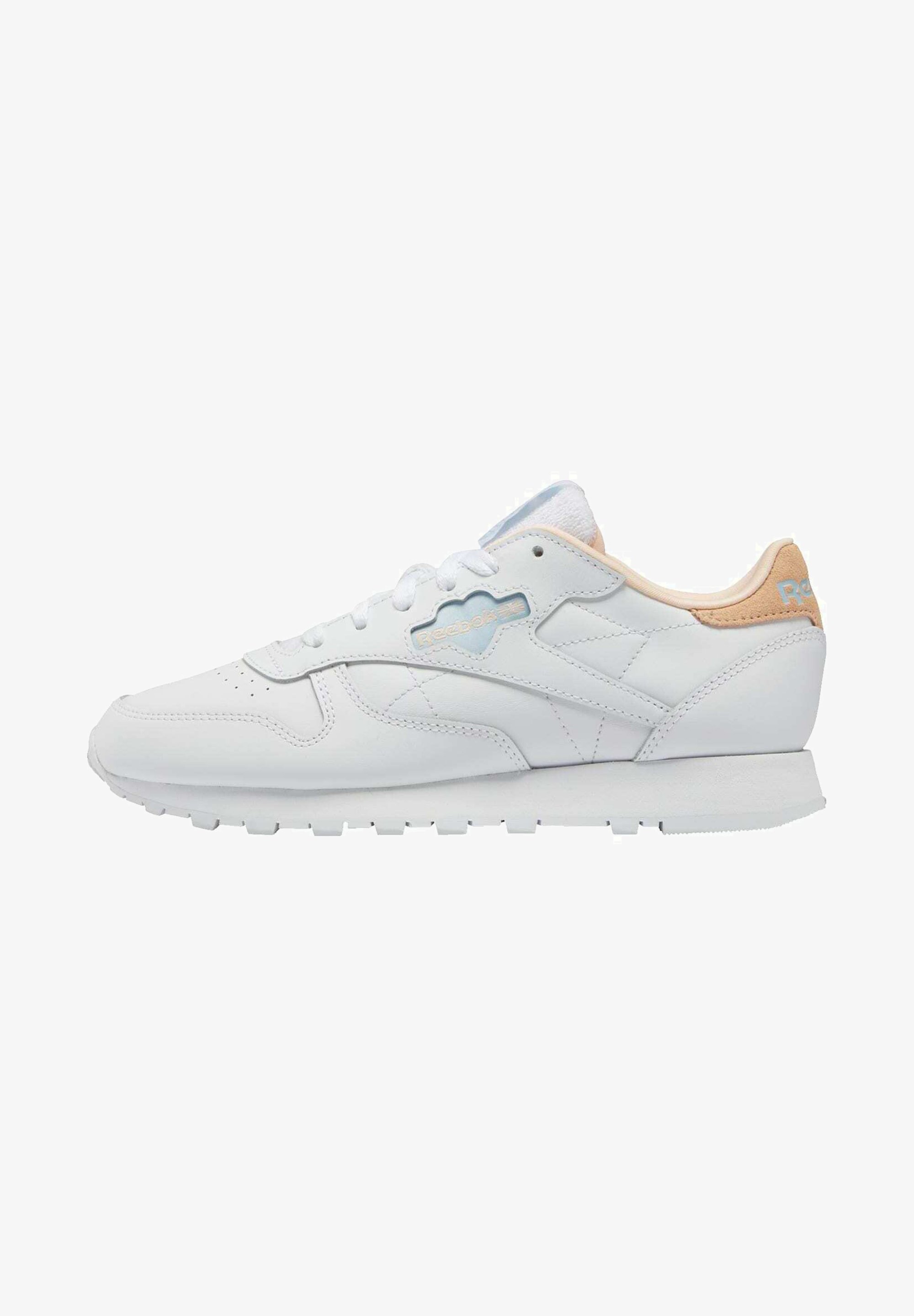Reebok classic pearlized leather sneakers Clearance