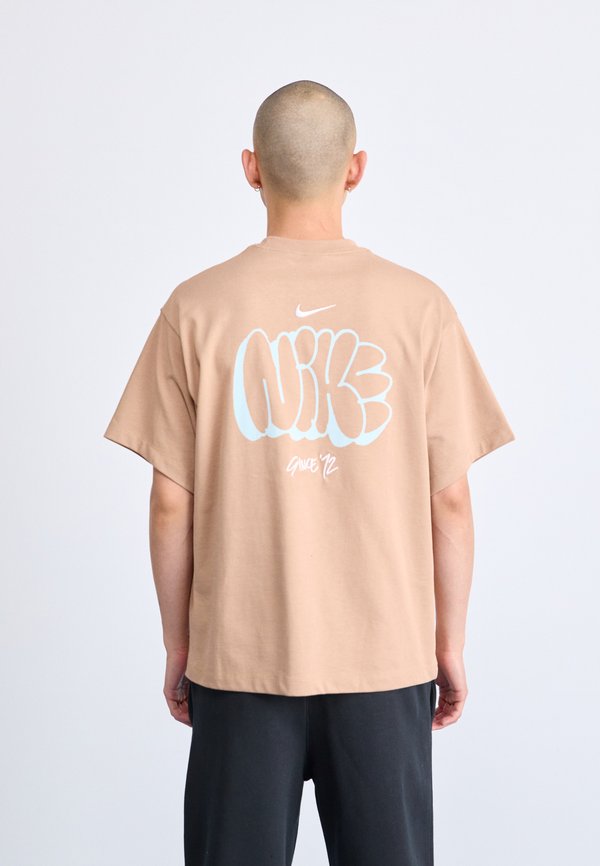 SOLO TEE  - T-Shirt print - beige