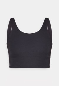 ZENVY RIB - Sportski grudnjak s blagom potporom - black