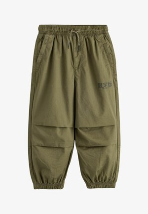 Next, REGULAR FIT - SUPERWIDE PARACHUTE TROUSERS - Bukser - khaki green