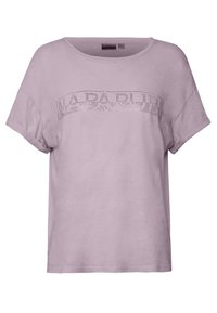 Napapijri Triko s potiskem - light pink